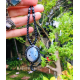 Dendrite Agate Macrame Necklace